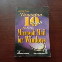 Penuntun 10 Menit untuk Microsoft Mail for Windows
