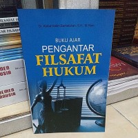 Buku Ajar Pengantar Filsafat Hukum