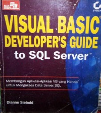 Visual Basic Developers Guide to SQL Server