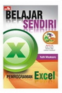 Belajar Sendiri Pemrograman Excel