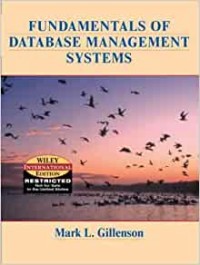 Fundamentals of Database Management Systems