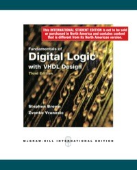 Fundamentals of Digital Logic with VHDL Design