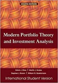 Modern Portflolio Theory and Investment Analysis