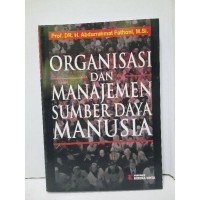 Organisasi dan Manajemen Sumber Daya Manusia